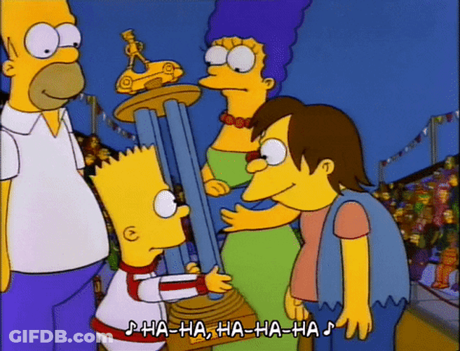 Nelson Haha Longing For Trophy GIF