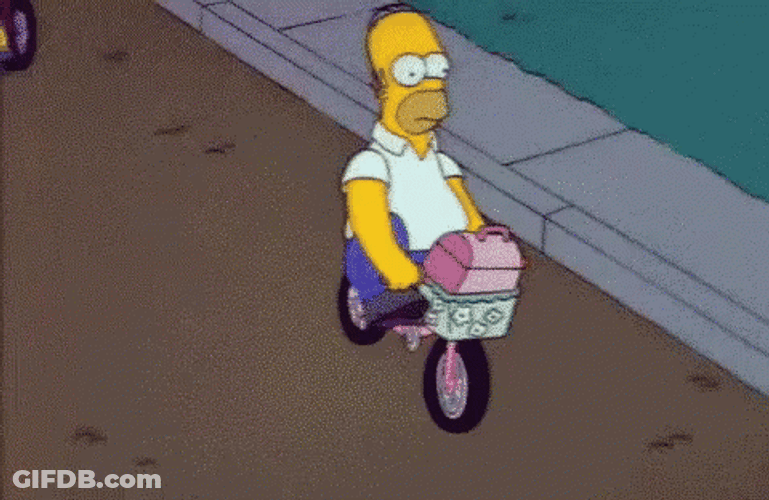 Nelson Haha Riding A Bicycle GIF
