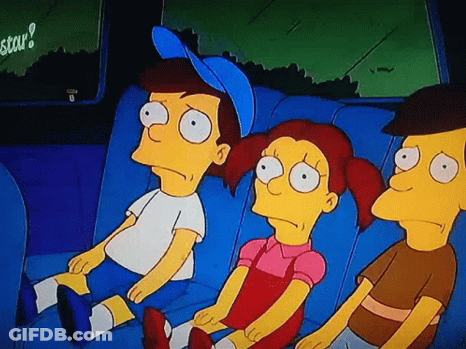 Nelson Haha Slap The Driver GIF