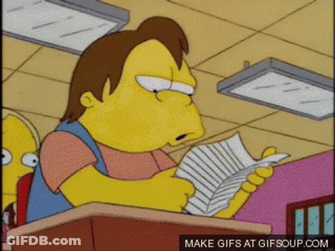 Nelson Haha GIF