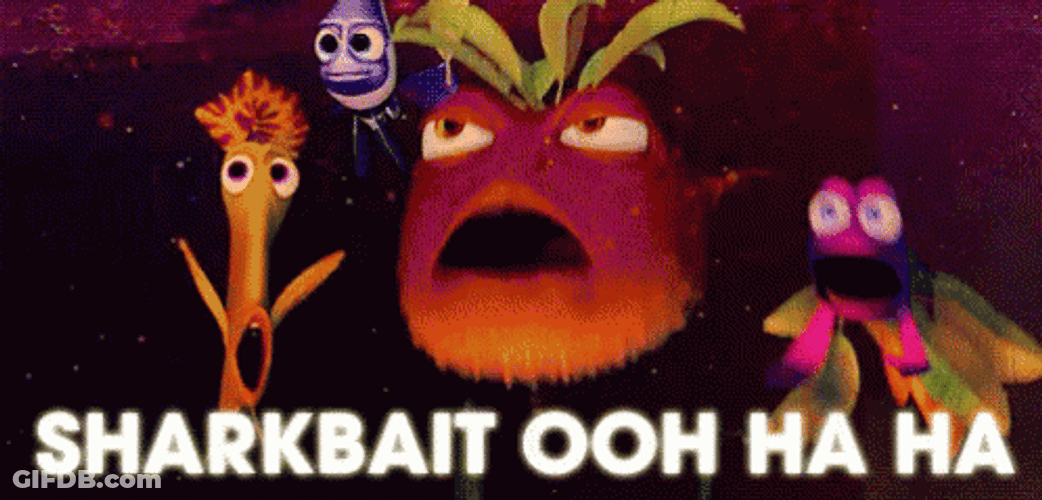 Nemo Shark Bait GIF
