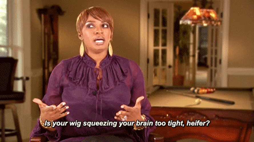 Nene Leakes Are You Dumb GIF