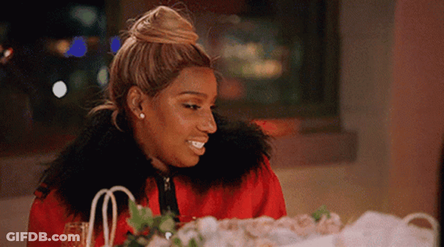 NeNe Leakes Awkward Smile GIF