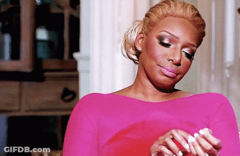 NeNe Leakes Bored Nonchalant Expression GIF