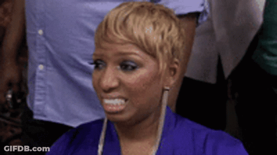 NeNe Leakes Cringe Wacky Face GIF