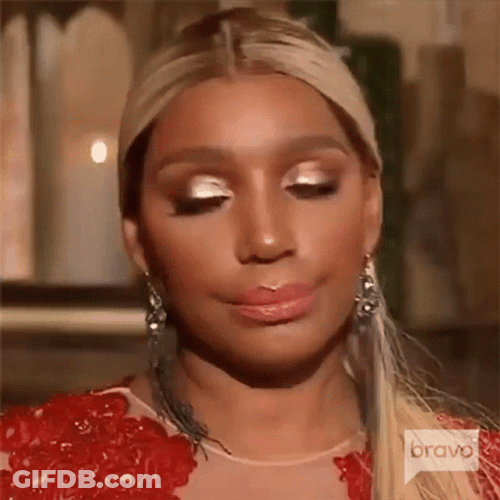 NeNe Leakes Disappointed Reaction Side Eye GIF