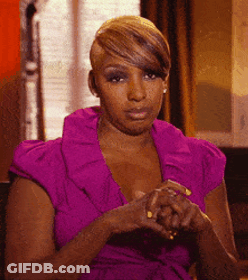 Nene Leakes Disappointed Smile GIF