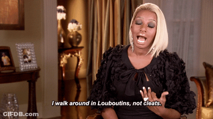 Nene Leakes Fancy I Wear Louboutins GIF