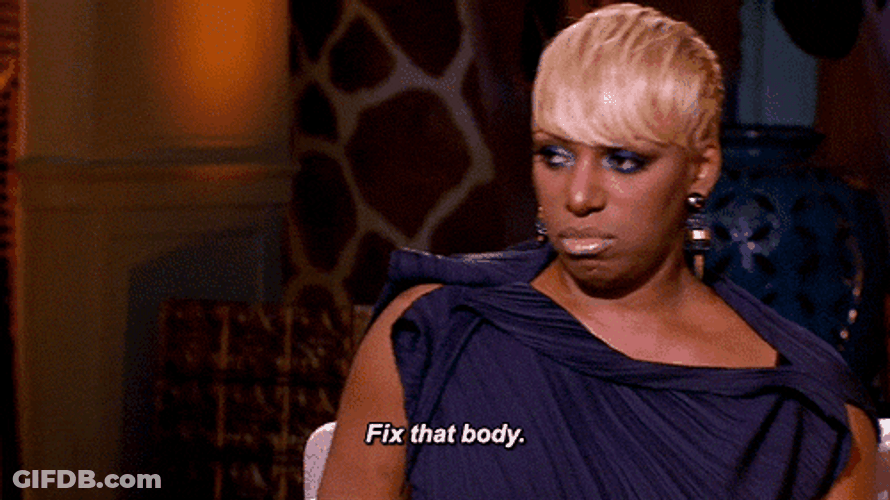 Nene Leakes Judging Fix That Body GIF