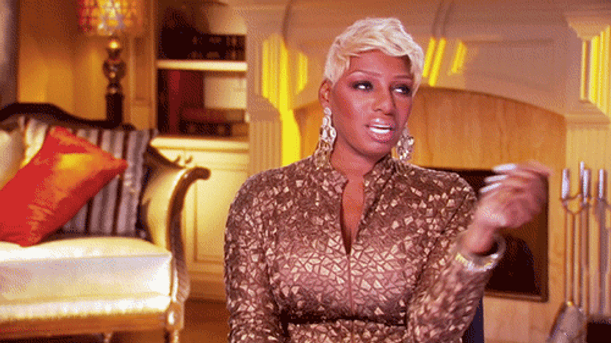 Nene Leakes Sassy Hair Flip GIF