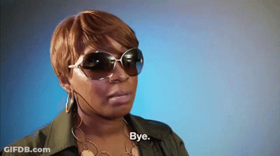 NeNe Leakes Wearing Shades Bye GIF