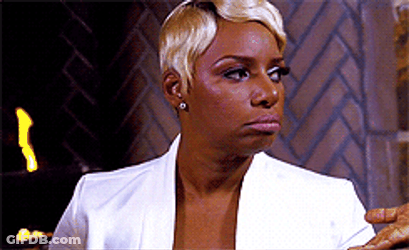 Nene Leakes What Did You Say Reaction GIF