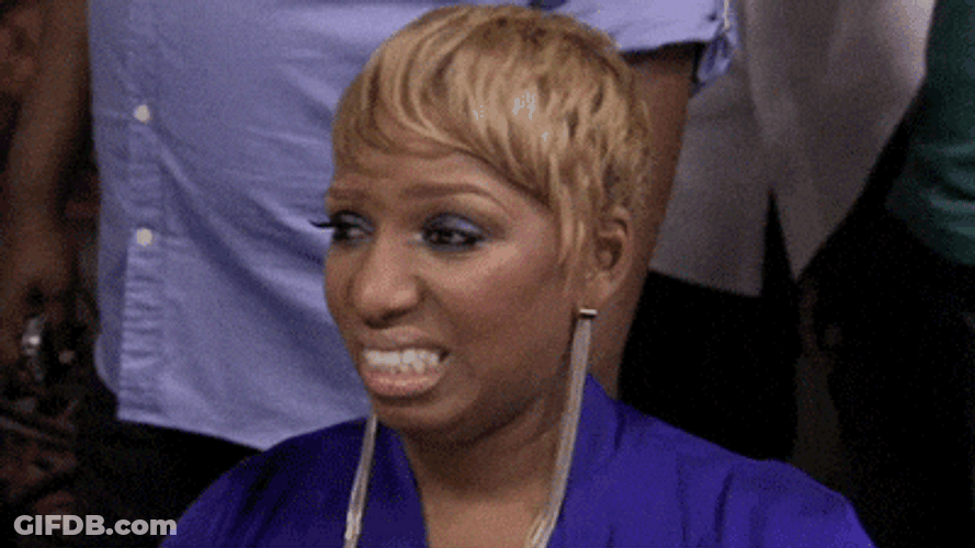 Nene The Ghetto Disappointed Face Reaction GIF