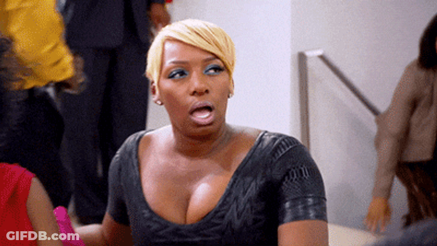 Nene The Ghetto Shock Mouth Drop GIF