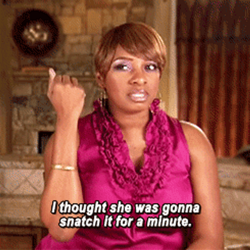 Nene The Ghetto Thought She Was Gonna Snatch GIF