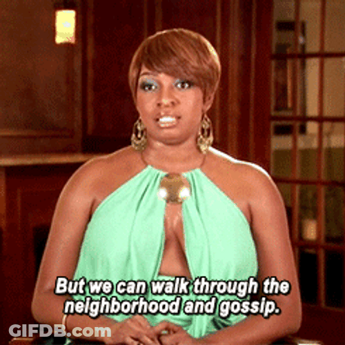 Nene The Ghetto Walk Through Neighborhood And Gossip GIF