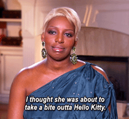 Nene The Ghetto Was About To Take Bite GIF