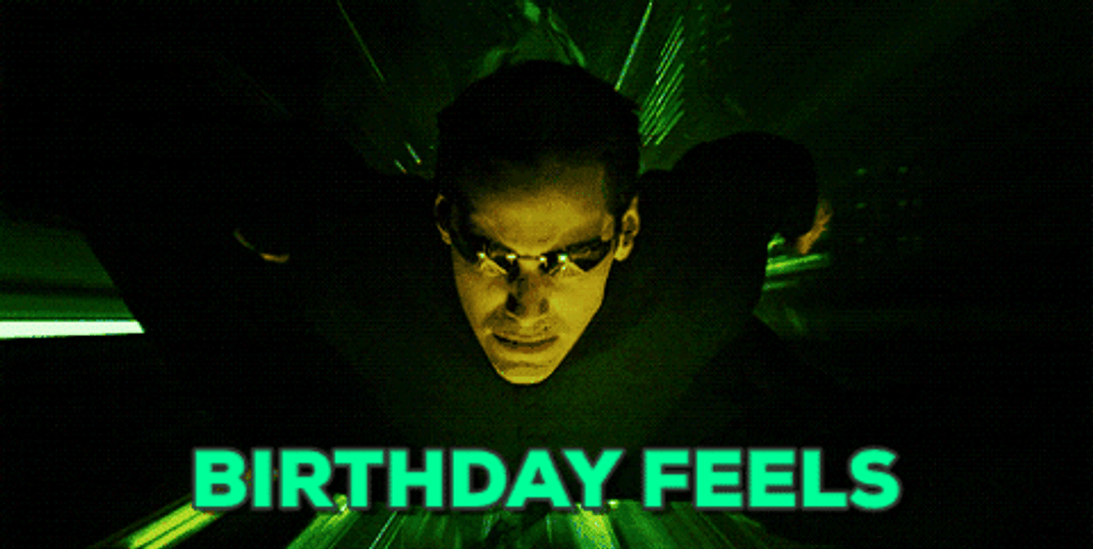 Neo Happy Birthday Meme GIF