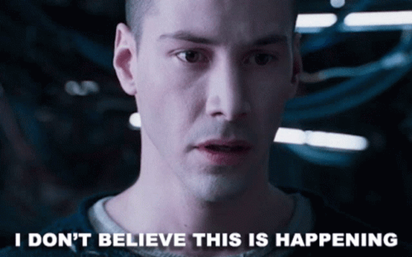 Neo I Don't Believe This Is Happening GIF