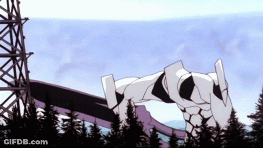 Neon Genesis Evangelion Mass Production Robot GIF