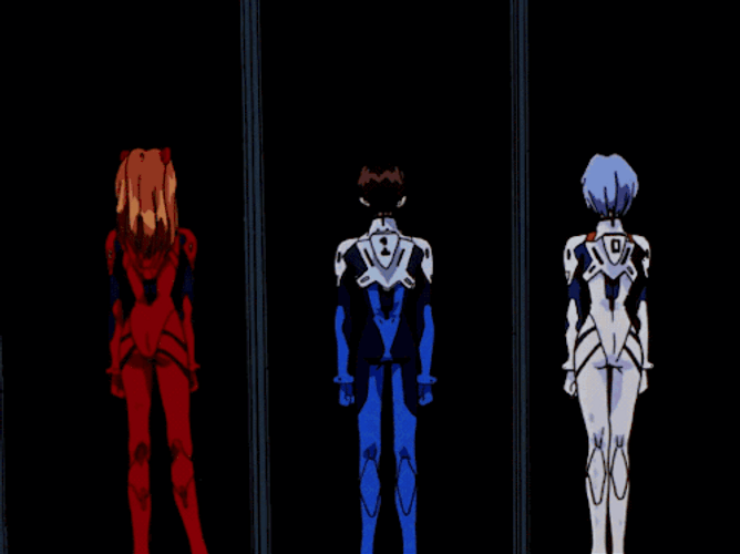 Neon Genesis Evangelion Pilots GIF