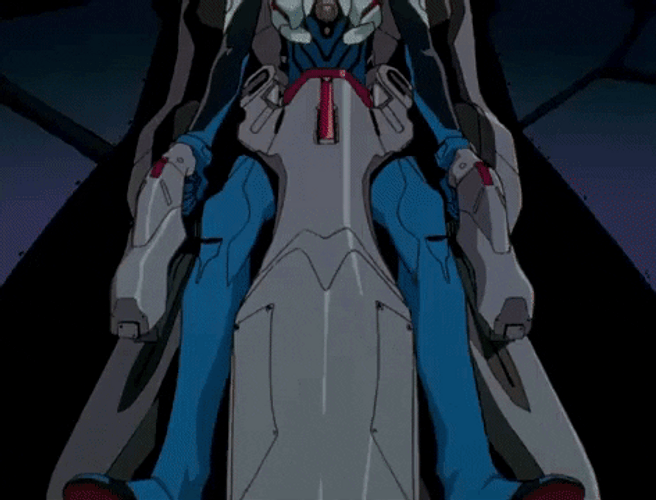 Neon Genesis Evangelion Shinji Ikari Pass Out GIF