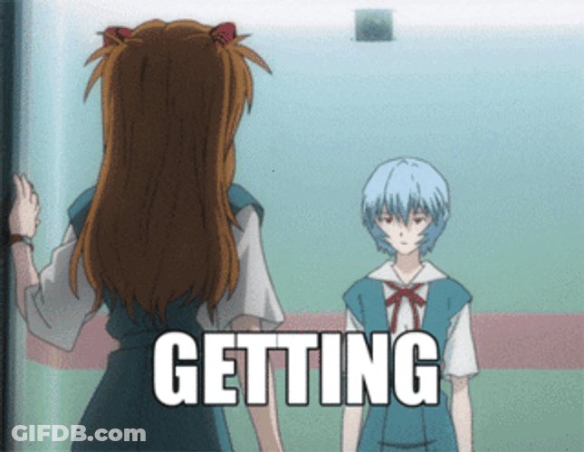 Neon Genesis Evangelion Zoom In Rei Ayanami GIF