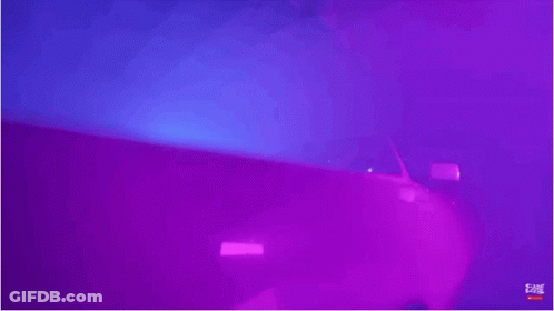 Neon Hello Sign In Dark Room GIF