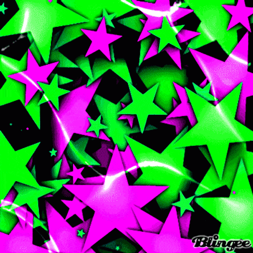 Neon Pink Neon Green GIF