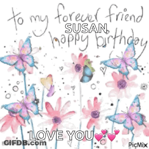 Neon Sign Happy Birthday Nick We Love You GIF