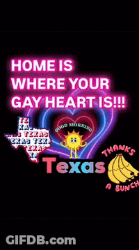 Neon Sign Home Is Where Your Gay Heart Is GIF