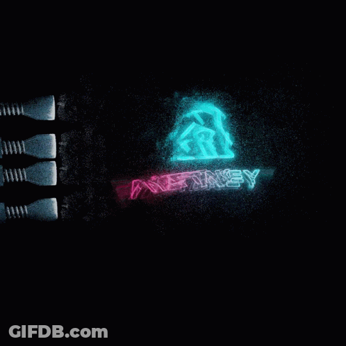 Neon Sign I Have A Key GIF
