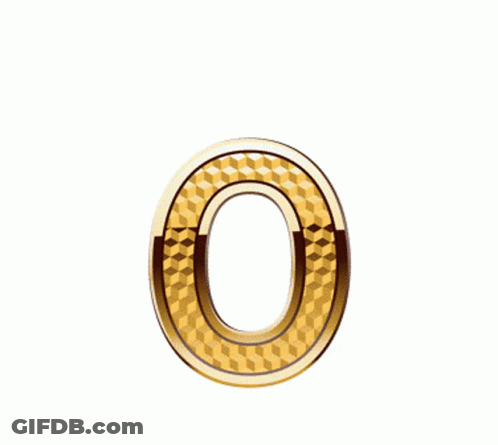 Neon Sign Letter O GIF