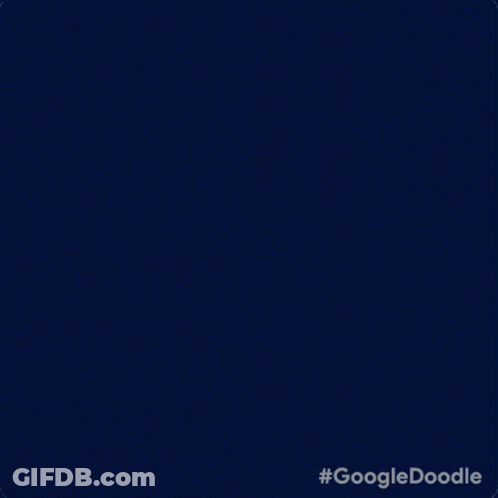 Neon Sign Saying Happy Independence Day On Dark Blue Background GIF
