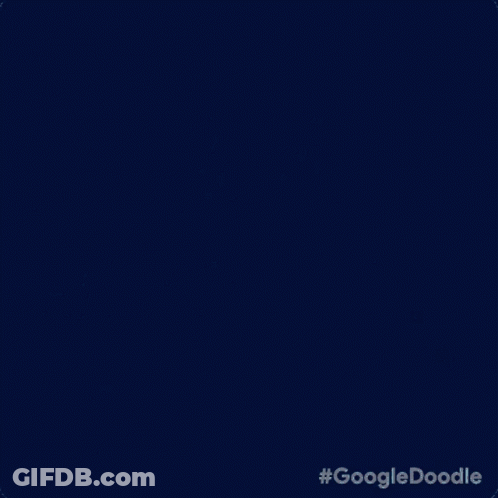 Neon Sign Saying Happy Independence Day On Dark Blue GIF