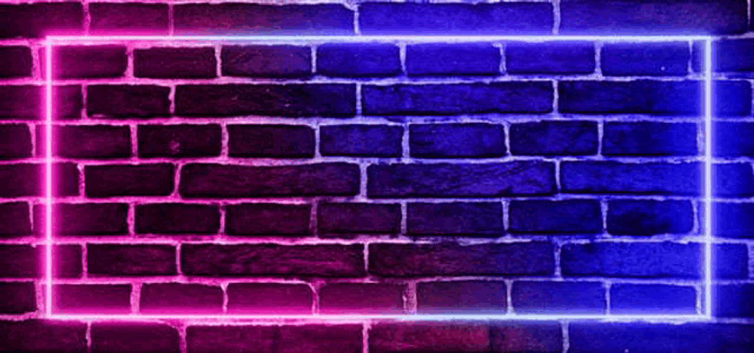 Neon Wallpaper Meme GIF