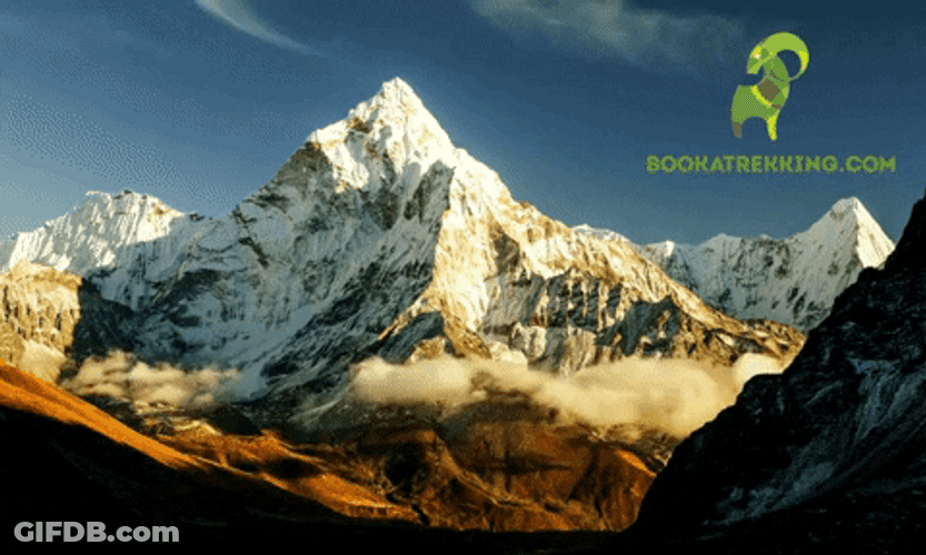 Nepal Mount Everest GIF