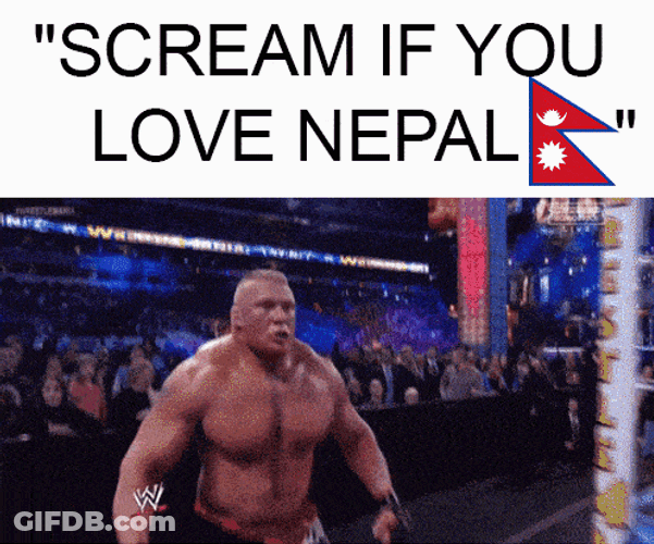 Nepal Scream GIF