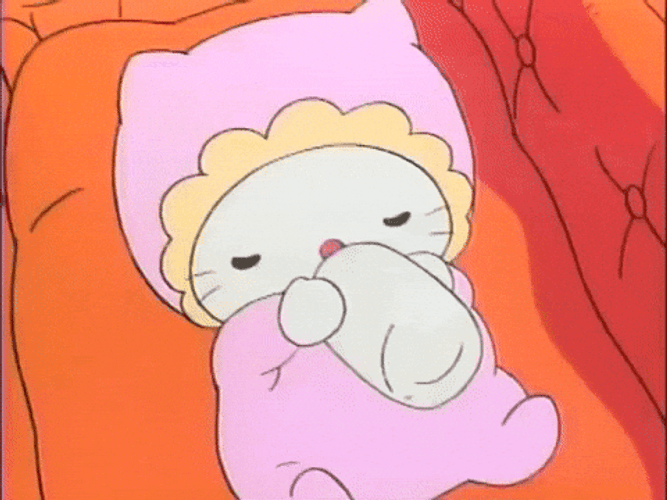 Nepo Baby Cat Drinking Milk GIF