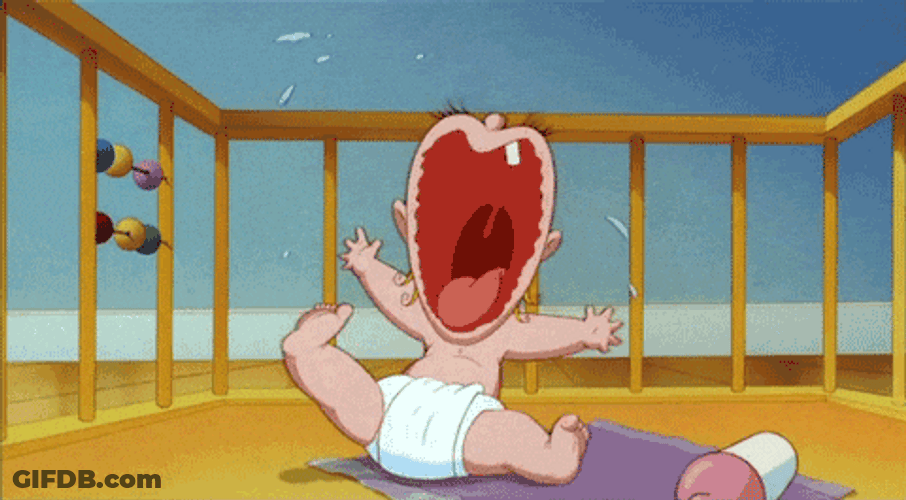 Nepo Baby Crying So Loud GIF