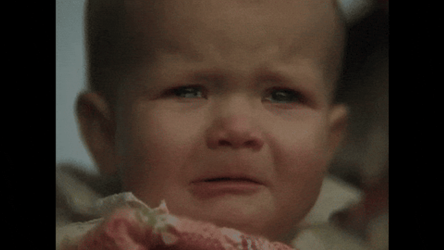 Nepo Baby Silently Cries GIF