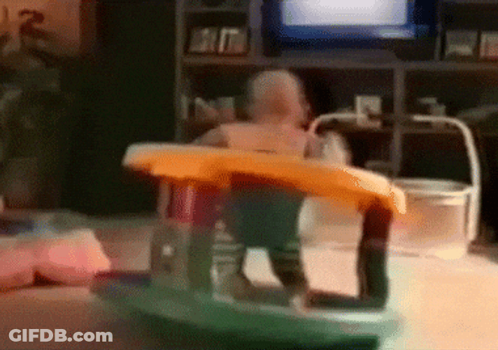 Nepo Baby Spinning Fast GIF