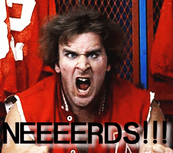 Nerd Alert Donald Gibb American Actor GIF