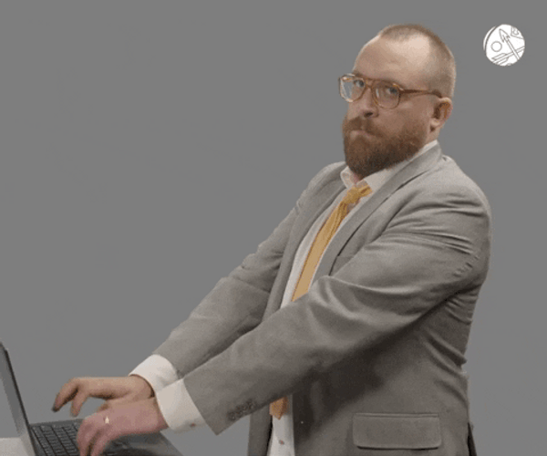 Nerd Alert High Speed Typing GIF