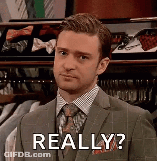 Nerd Alert Justin Timberlake Blank Stare GIF