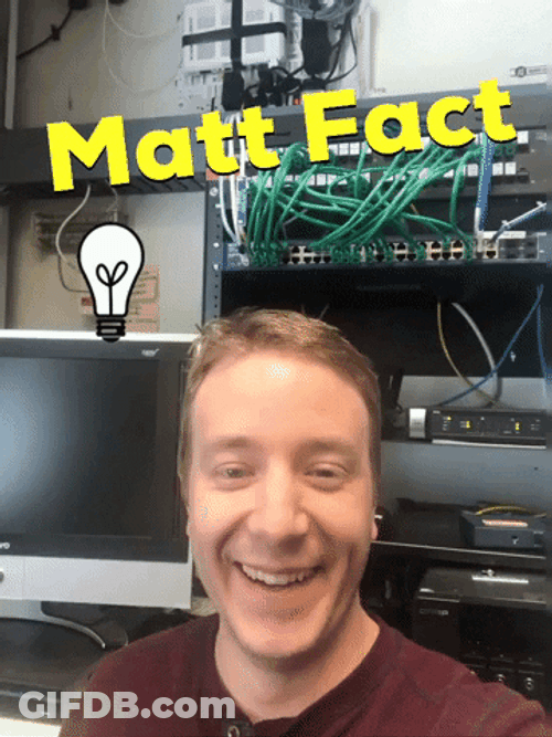 Nerd Alert Matt Fact Youtuber GIF