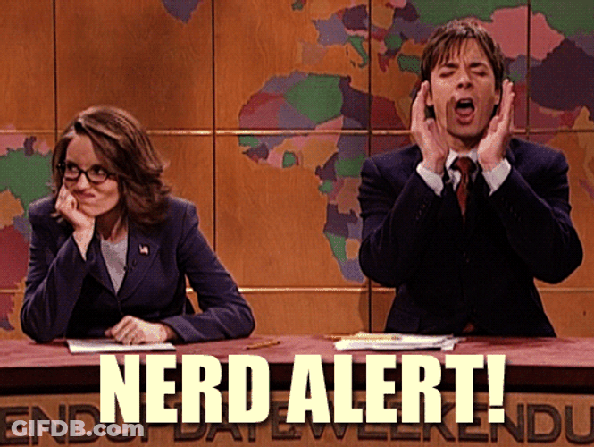 Nerd Alert Saturday Night GIF