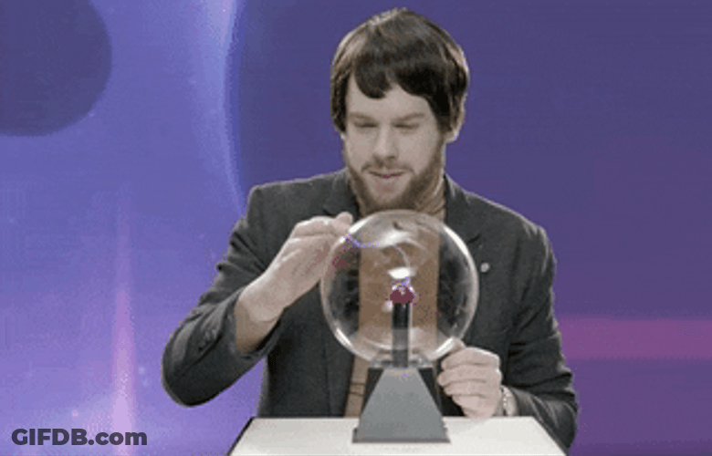 Nerd Alert Youtuber Jonathan Kozcielny Science Crystal Ball GIF