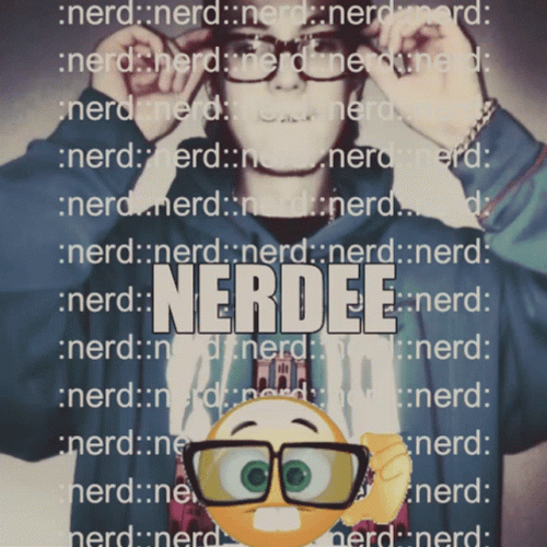 Nerd Emoji Graphics Design Meme GIF
