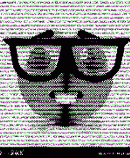 Nerd Emoji Meme Face Stare GIF